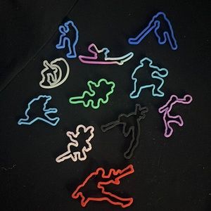 Vintage silly bands-sports